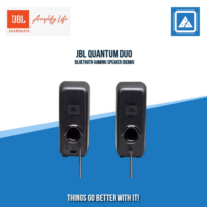 JBL QUANTUM DUO BLUETOOTH GAMING SPEAKER (DEMO) JBL QUANTUM DUO BLUETOOTH GAMING SPEAKER (DEMO)